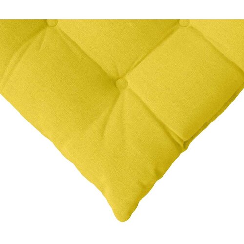  Jastučići za sjedenje 4 pcs Svijetlo žuta 40 x 40 x 6 cm Slike
