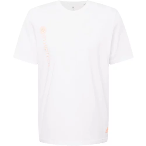 ADIDAS SPORTSWEAR Tehnička sportska majica 'Harden Vol. 6' koraljna / bijela