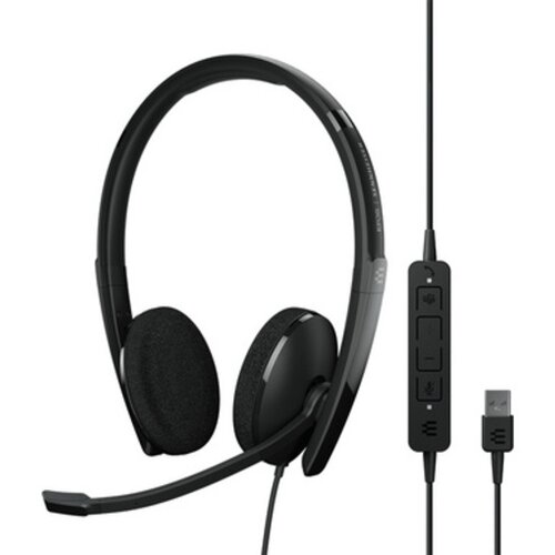 Epos SENNHEISER ADAPT 160T USB II Headset Wired Headband Office /Call Centre USB Type-A Black Slike