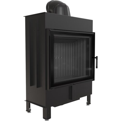Kratki vgradni kamin LUCY/15/BLACK Cene