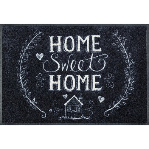 wash+dry PREDPRAŽNIK Chalky Home 50/75 cm potiskano bela, temno siva Cene