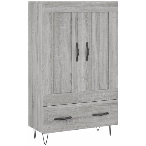Maison Chic Visoka omara - Komoda - Predalnik siva sonoma 69,5x31x115 inženirski les, (21720364) Cene