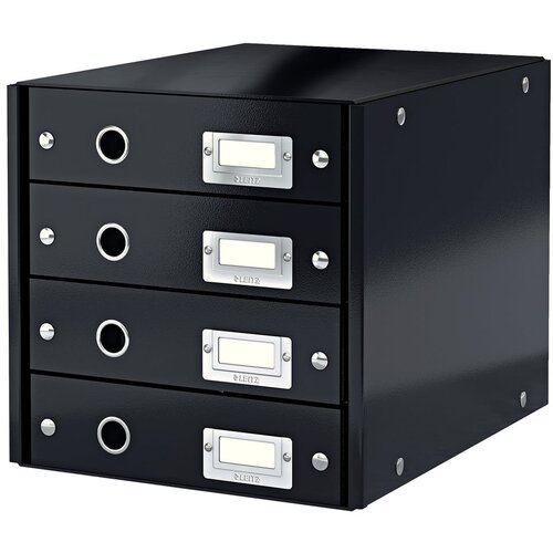Leitz crna kutija s 4 ladice Office, duljina 36 cm Slike