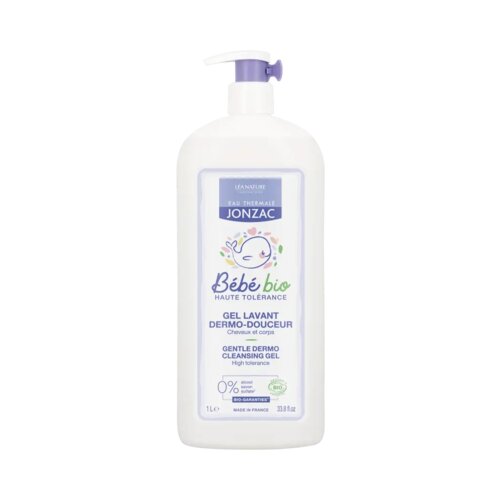 Eau Thermale JONZAC B&amp;eacute;b&amp;eacute;Bio 2v1 nežni dermalen čistilni gel - 1 l Slike