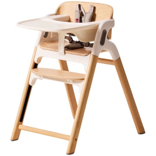 Momcozy® dječja stolica za hranjenje dinerpal natural wood color Cijene