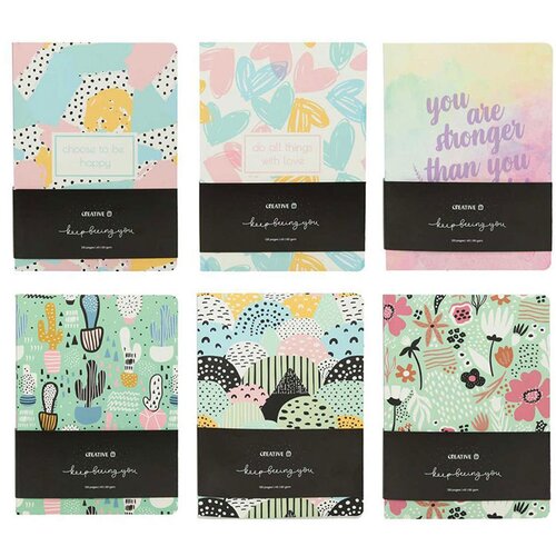 Creative Beležnica Colour, A5, 128 listov Slike