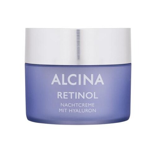 ALCINA Retinol Night Cream With Hyaluron obnovitvena nočna krema za obraz 50 ml za ženske Cene