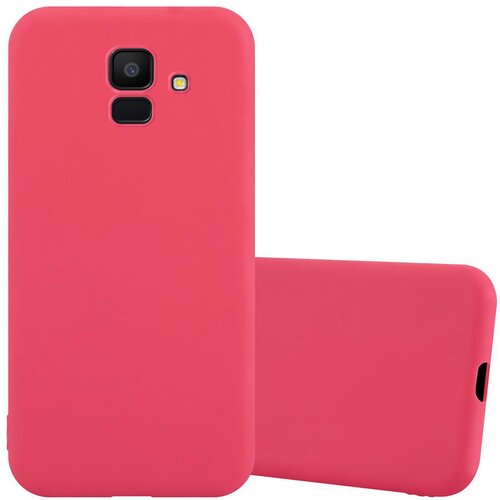 Cadorabo Case, združljiv s Samsungom v Candy Red - Za&scaron;čitni pokrov iz fleksibilnega silikona TPU, (20575428) Cene