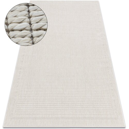 RugsX Preproge Preproga ORIGI 3727 krem - Okvir ravno 155x220 cm Bež Cene