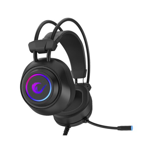 Rampage Slu&scaron;alice sa mikrofonom gaming RAMPAGE RM-K19 RAGING PLUS Black USB 7.1 Version RGB Led Gaming Headset with Microphone, 32915 Cijene