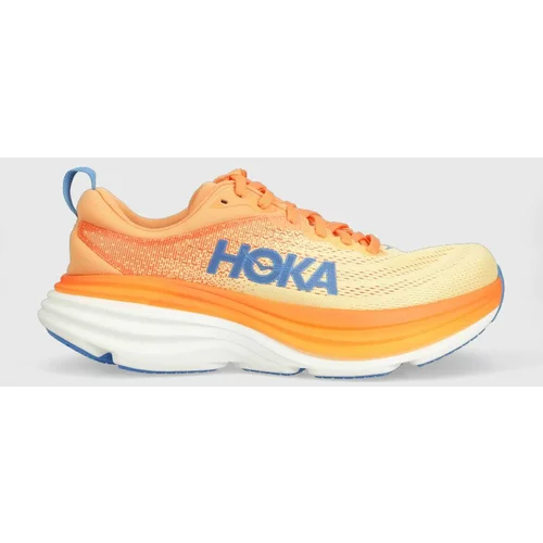 Hoka Tekaški čevlji Bondi 8 oranžna barva, 1123202