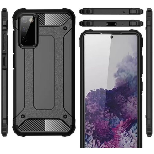 Armor maska za SAMSUNG Galaxy S20 FE / S20 FE 5G crna Slike