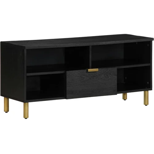 Furnova TV omarica črna 100x33x46 cm iz umetnega lesa, (21923374)