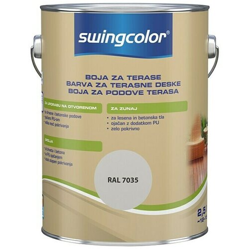 SWINGCOLOR Barva za terasne deske (barva: siva, 2,5 l) Slike