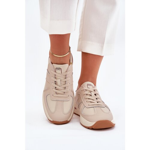 Daniel Lopez Just Dare BIG STAR SHOES Leather Women's Sports Shoes Sneakers Big Star By Daniel Lopez Cene