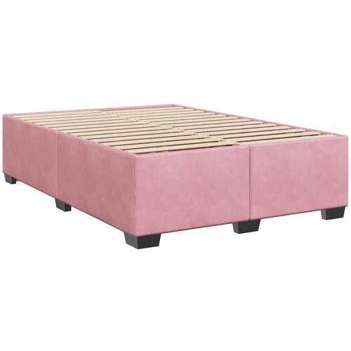  Boxspring krevet s madracem Ružičasta 140 x 200 cm Bar&amp;scaron;un Slike