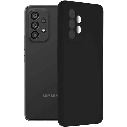 Techsuit Soft Edge silikonski ovitek za Samsung Galaxy A53 5G - črna Cene