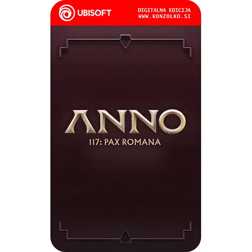  Anno 117 Pax Romana - Ubisoft Connect koda brez &scaron;katlice (WINDOWS PC) Cene