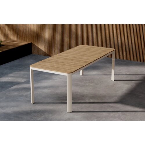 Venture Home Etna pravokutni vrtni blagovaonski stol 210 &times; 90 cm, bež Cijene