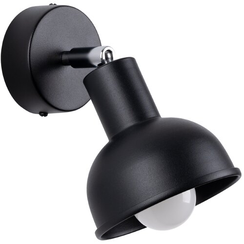 Sollux Lighting Sollux SL.1316 - Zidna spot svetiljka ELBA 1xE27/15W/230V crna Cene