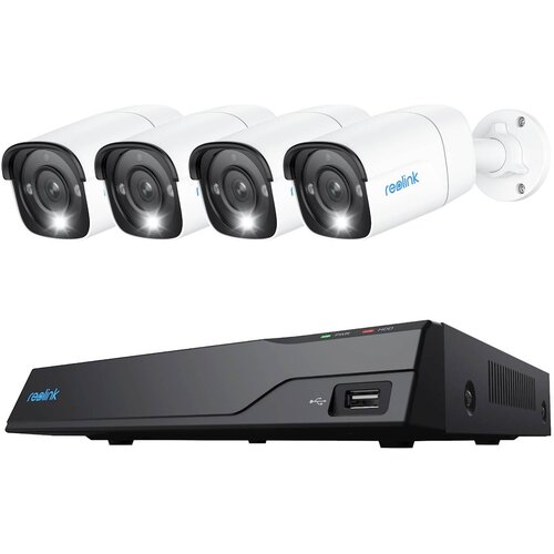 Reolink NVR snimač NVS8-12MB4 4K, 12MP, 8 kanalni NVR, 2TB HDD, 4x kamera POE Cijene