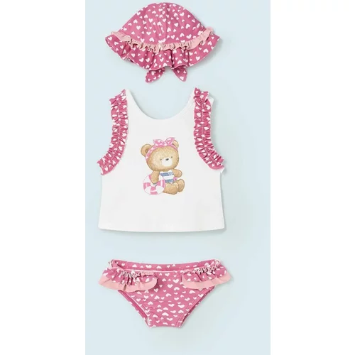 Mayoral Newborn Dvodijelni kupaći kostim za bebe boja: ljubičasta