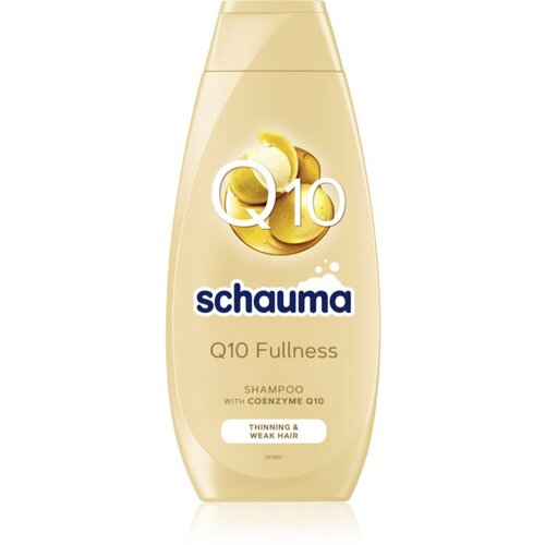 Schwarzkopf Schauma Q10 Fullness &amp;scaron;ampon za tanku i rijetku kosu s koenzimom Q10 400 ml Slike