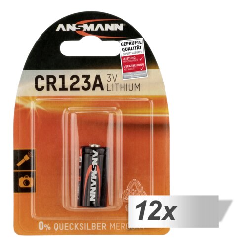 Ansmann 12x1 CR 123 A Cijene