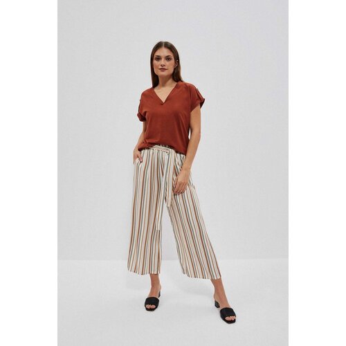 Marisse Women&amp;#039;s Trousers L-Sp-4016 Off White Slike