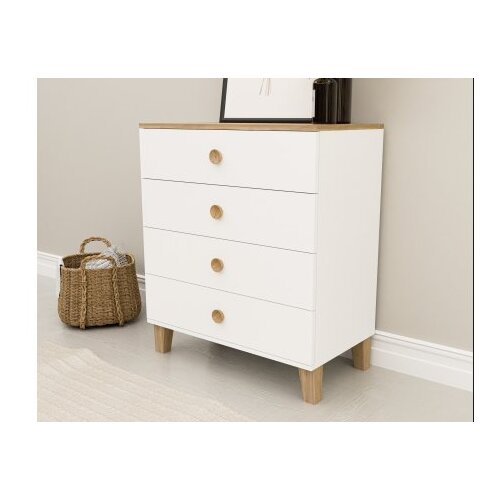 Hanah home vento 3650 oakwhite dresser Slike