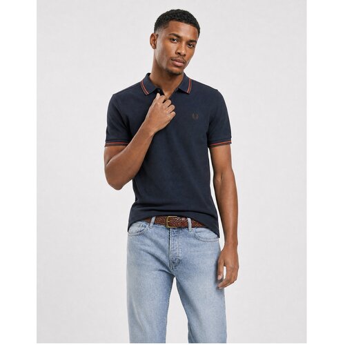 Fred Perry Polo majice kratki rokavi M3600 75C Modra Slike