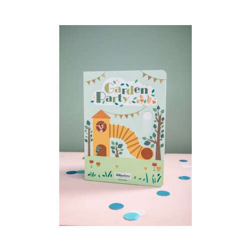 Lilliputiens pop-up knjiga zabava na vrtu - suprotnosti Slike
