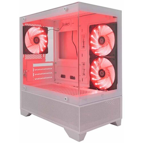 WHITESHARK Kućište GCC 2304 TORPEDO White + 3 fan Impulse Cene
