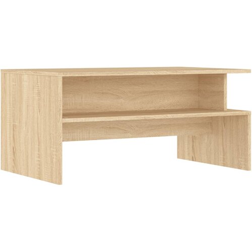  Stolić za kavu boja hrasta 90 x 55 x 42,5 cm konstruirano drvo Slike