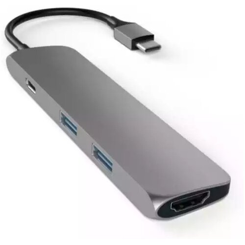 Linkom USB-C na HDMI + 2x USB 3.0 + SD + microSD adapter Slike