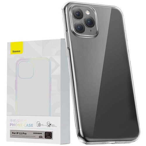 Baseus Prozorno ohi&amp;scaron;je Simple za iPhone 11 Pro, (20756098) Slike