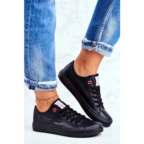 Kesi Women's Cross Jeans sneakers black DD2R4029C Slike