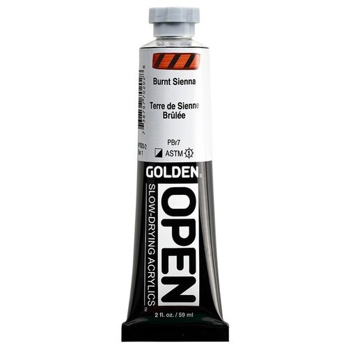  GOLDEN OPEN akrilna boja koja se sporo su&amp;scaron;i 59 ml | 7020 Burnt Sienna Slike