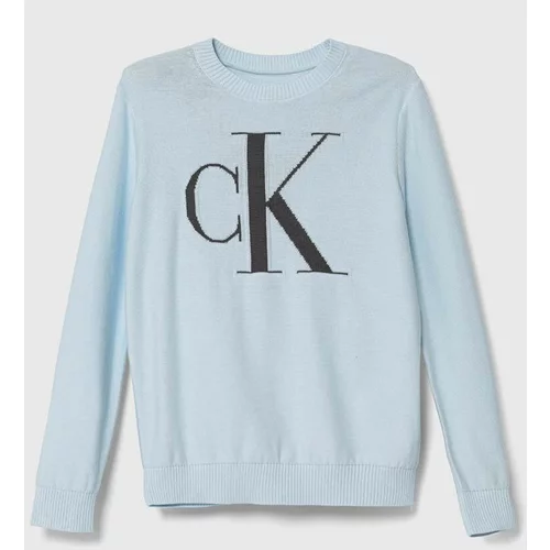 Calvin Klein Jeans Otroški bombažen pulover
