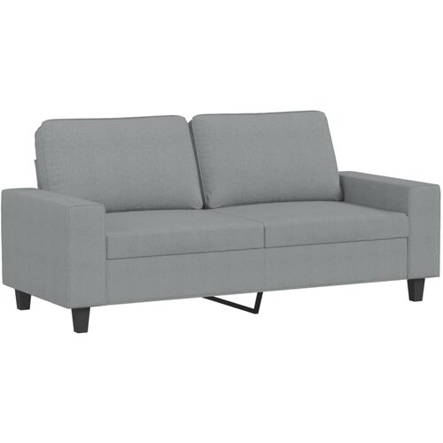  3-dijelni set sofa svjetlosivi od tkanine Slike