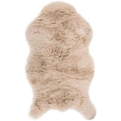 Tiseco Home Studio bež umjetno krzno Sheepskin, 80 x 150 cm Slike