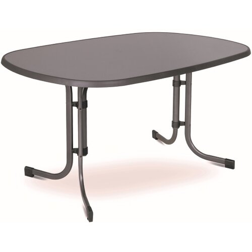 Vrtne mize Kovinska vrtna miza PIZARRA 132x90cm Slike