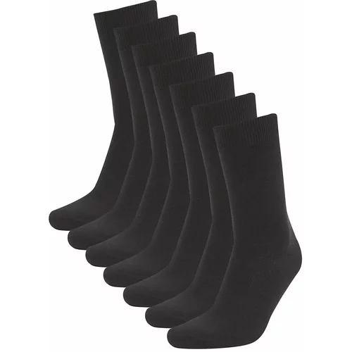 Defacto Men Cotton 7 Pack Sustainable Long Socks