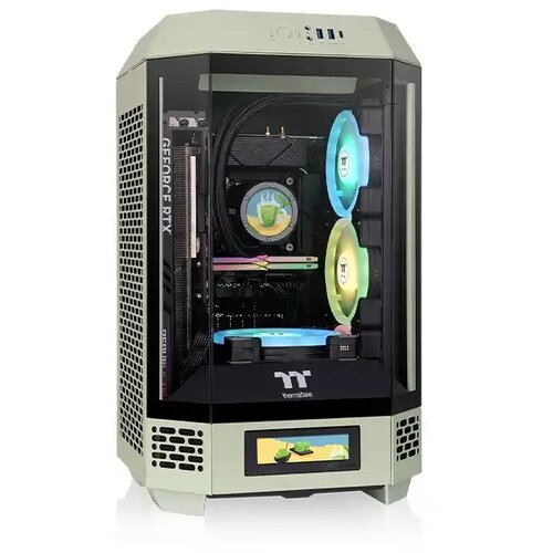 Thermaltake Kućište The Tower 250 Matcha green Cene