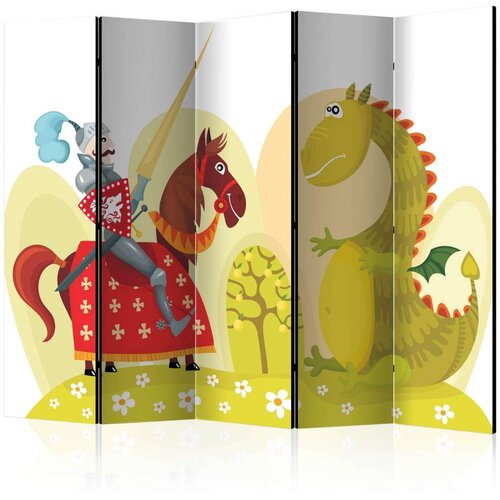  Paravan u 5 dijelova - Dragon and knight II [Room Dividers] 225x172 Slike