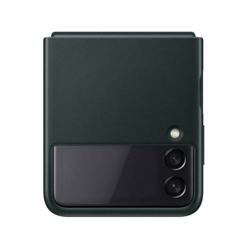 Samsung original usnjen ovitek ef-vf711lbe za galaxy z flip 3 f711 - zaščita zadnjega dela - črn Cene