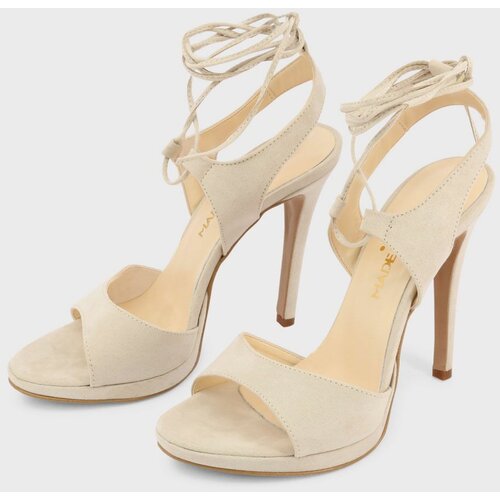 Made in Italia ženske sandale na visoku petu Krem ERICA Cene
