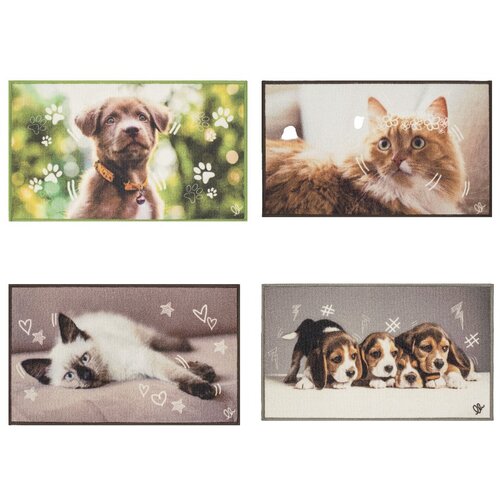  Otirač Digital pets 44x75 cm, sort Cijene