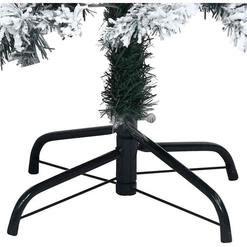  Umjetno božićno drvce Bijelo 150 cm PVC i Čelik i Plastika Slike