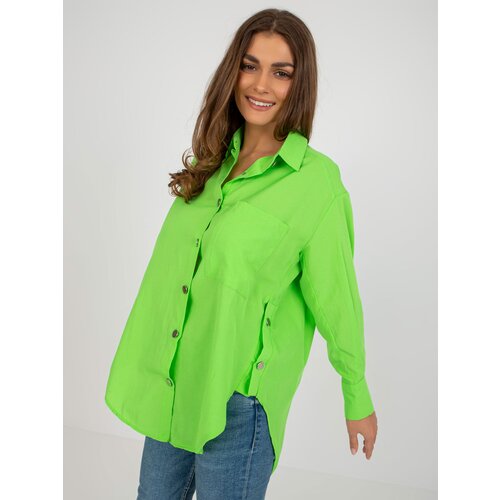 Factory Price Shirt-TO-KS-7118.66P-light green Cene